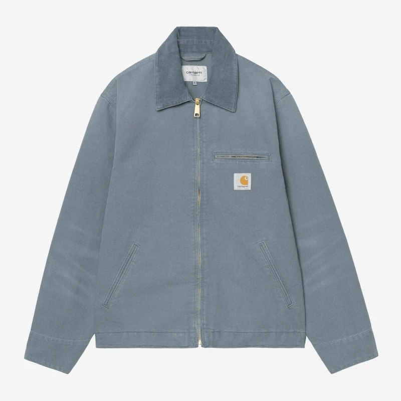 Carhartt WIP Detroit Herrenjacke | Cozy Blue Stone Canvas