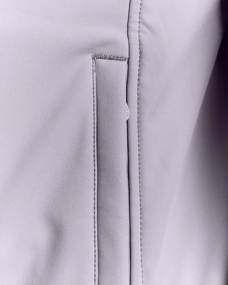 Lyle & Scott Herren-Softshelljacke mit Fleecefutter | Aschflieder