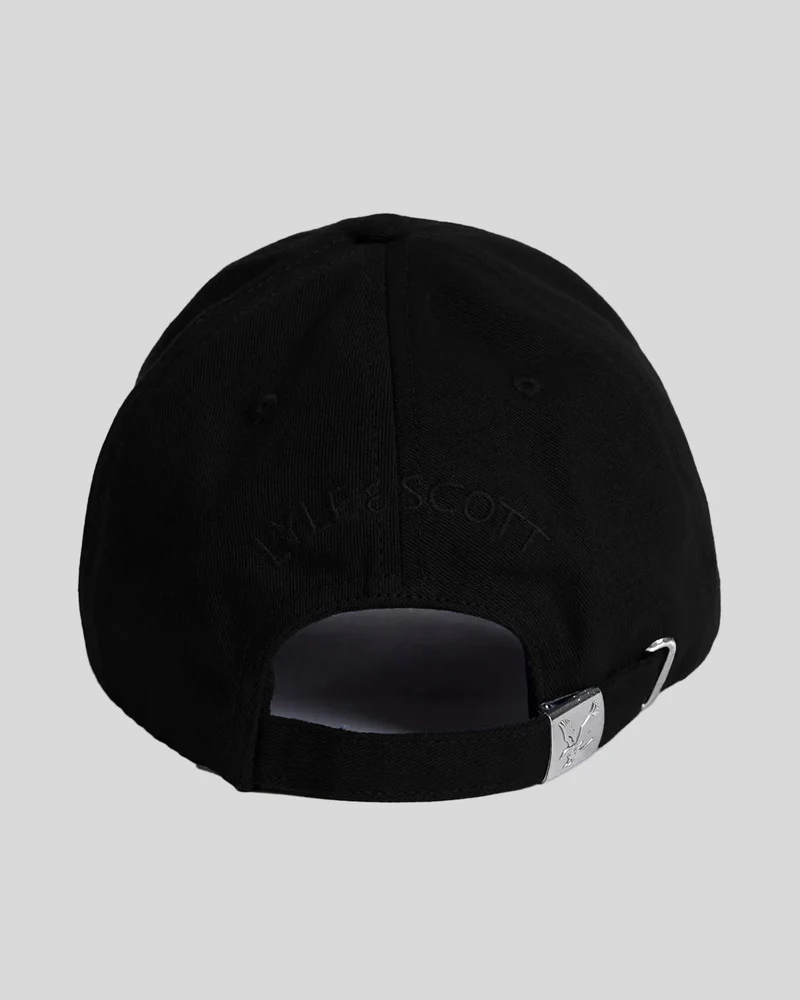 Lyle & Scott Baseballkappe | Tiefschwarz