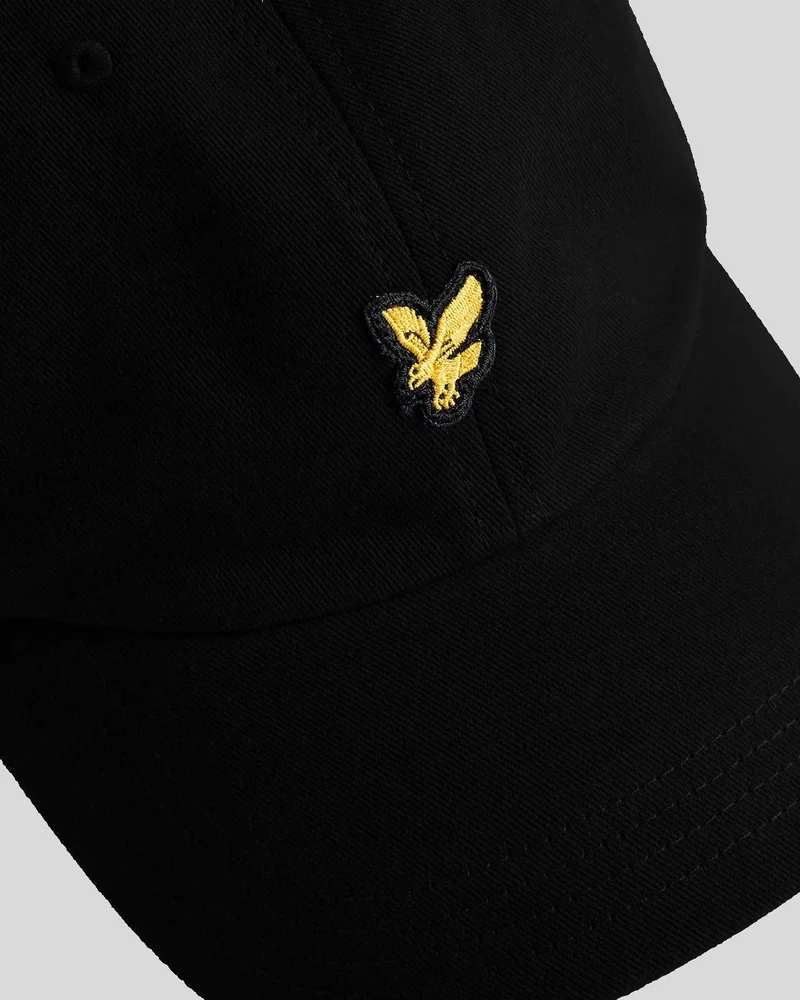 Lyle & Scott Baseballkappe | Tiefschwarz