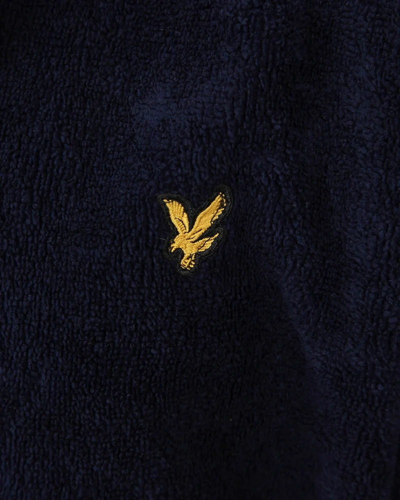 Lyle & Scott Herren-Frottee-Bademantel | Kurzmantel