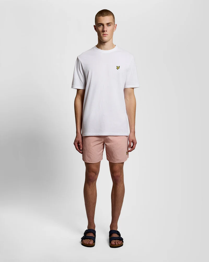 Lyle & Scott Herren-Badeshorts | Rosa Grapefruit