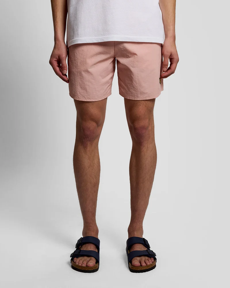 Lyle & Scott Herren-Badeshorts | Rosa Grapefruit