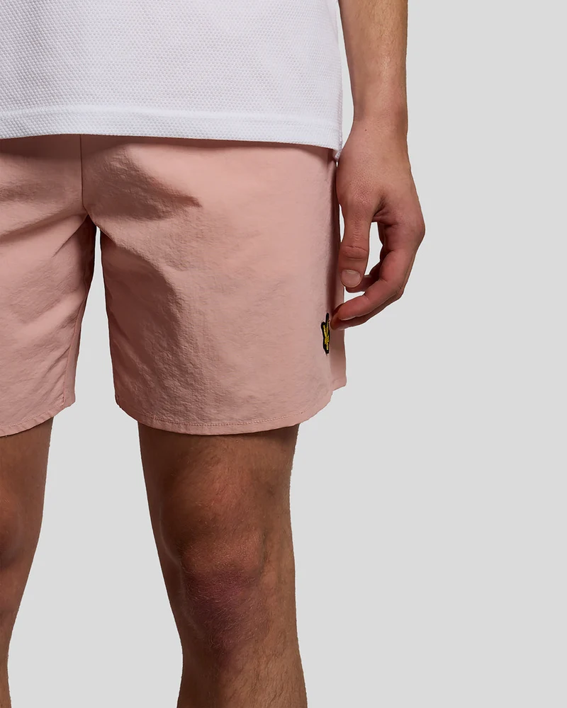 Lyle & Scott Herren-Badeshorts | Rosa Grapefruit
