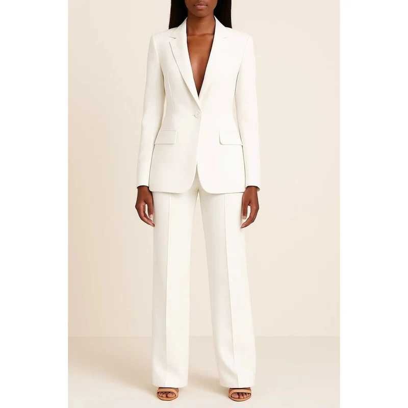 Sigrid | Damen Stilvoller Blazer Hosenanzug