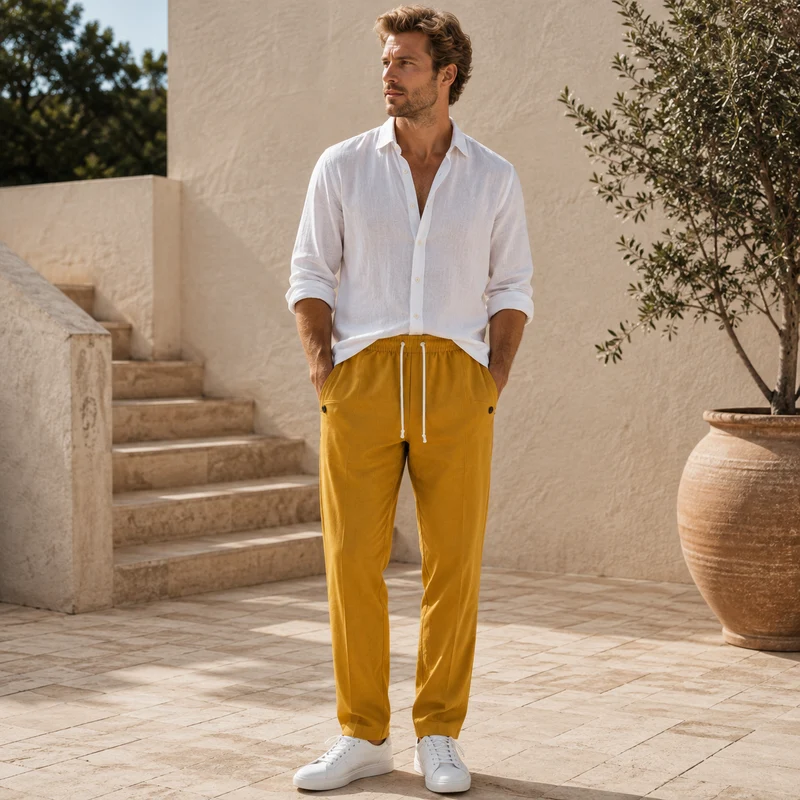 Herbert | Herren Modern Geschnittene Bundhose