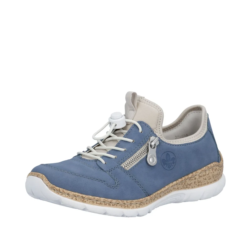 Rieker Damen-Sneaker zum Hineinschlüpfen | Blau