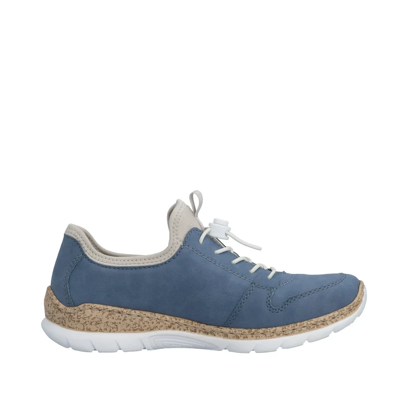 Rieker Damen-Sneaker zum Hineinschlüpfen | Blau