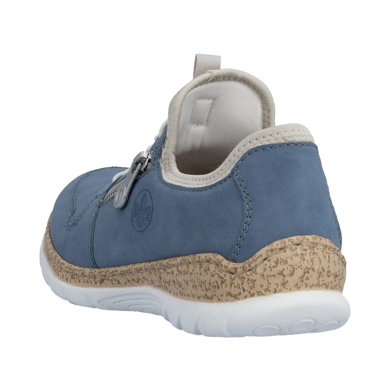 Rieker Damen-Sneaker zum Hineinschlüpfen | Blau