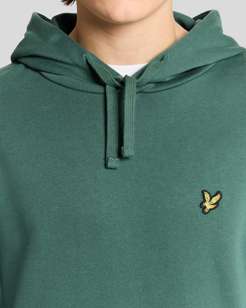 Lyle & Scott Herren-Hoodie aus Baumwolle mit Loopback-Muster | Everglades
