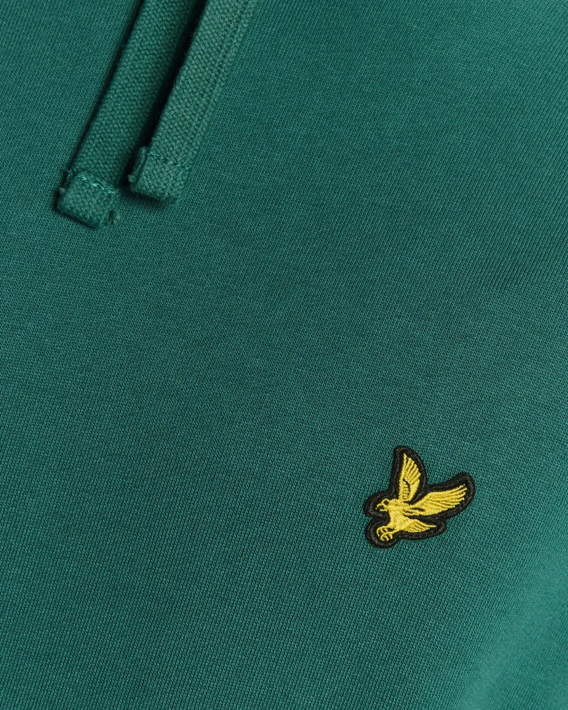 Lyle & Scott Herren-Hoodie aus Baumwolle mit Loopback-Muster | Everglades
