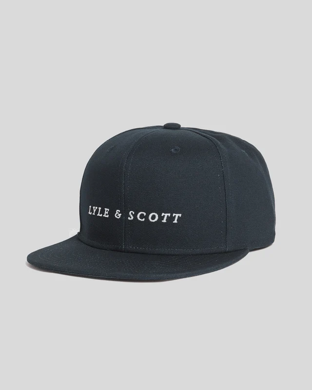 Lyle & Scott Schreibschrift-Großbuchstaben | Dunkelblau
