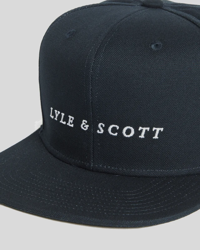 Lyle & Scott Schreibschrift-Großbuchstaben | Dunkelblau