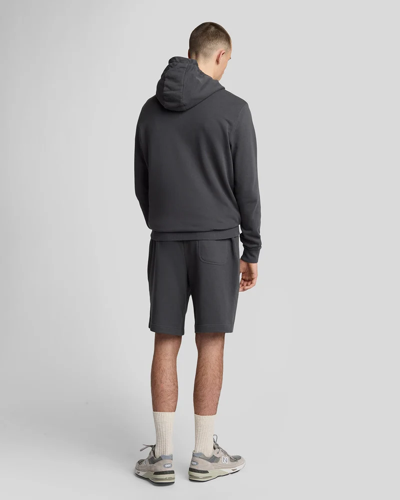 Lyle & Scott Herren-Baumwoll-Sweatshorts | Anthrazit