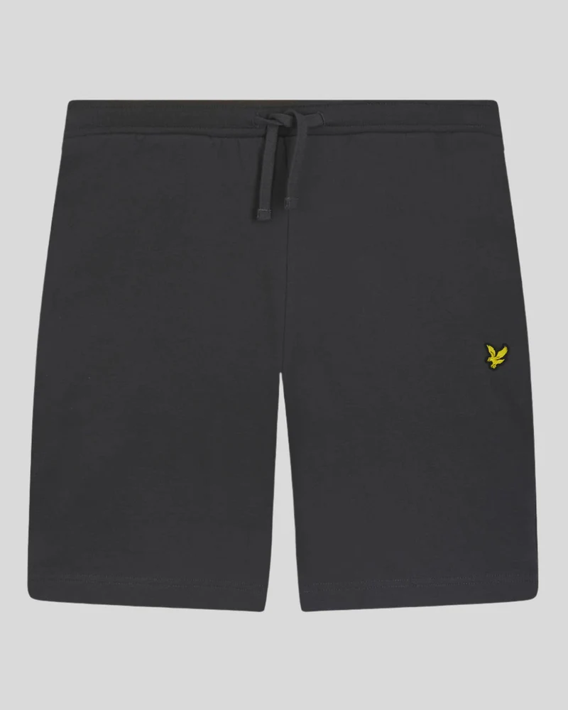 Lyle & Scott Herren-Baumwoll-Sweatshorts | Anthrazit