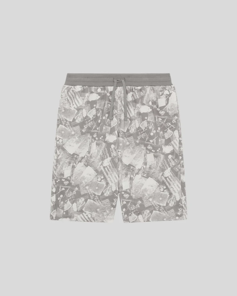 Lyle & Scott Herren-Sweatshorts mit Industriegrafik | Kaltgrau