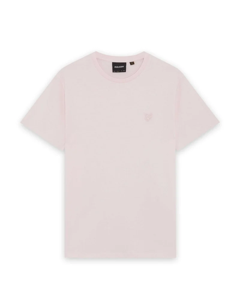 Lyle & Scott Herren-T-Shirt aus feinster Baumwolle | Hellrosa