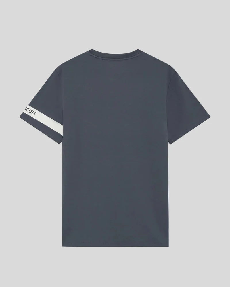 Lyle & Scott Herren-Sport-T-Shirt mit Ärmeldetails | Turbulence