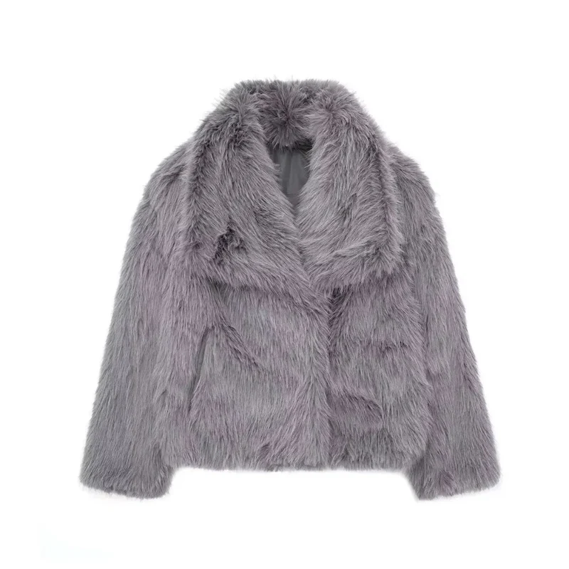 Mila | Damen Warme Winterjacke In Luxus Optik