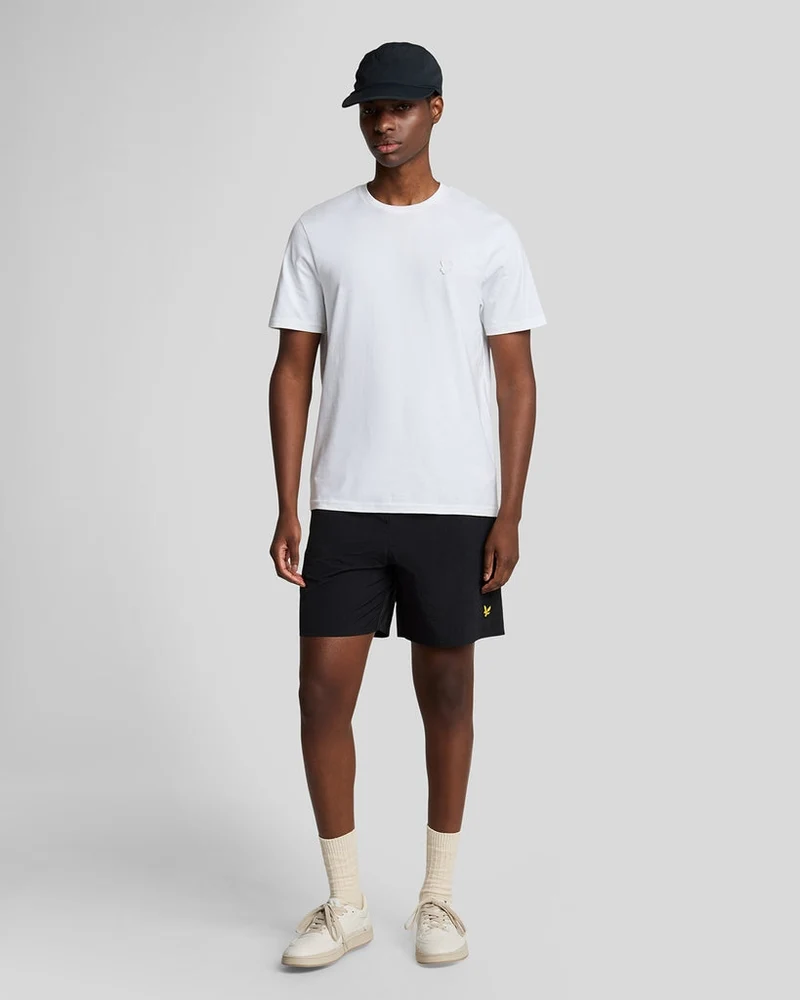 Lyle & Scott Herren-Badeshorts | Tiefschwarz