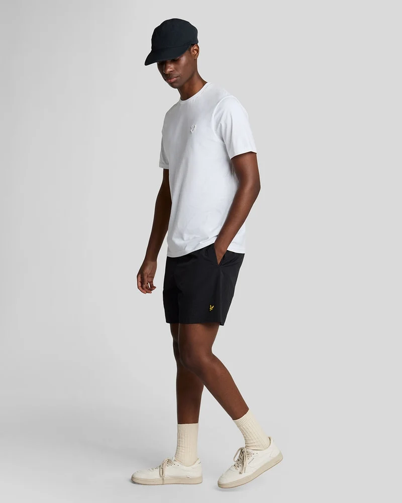 Lyle & Scott Herren-Badeshorts | Tiefschwarz