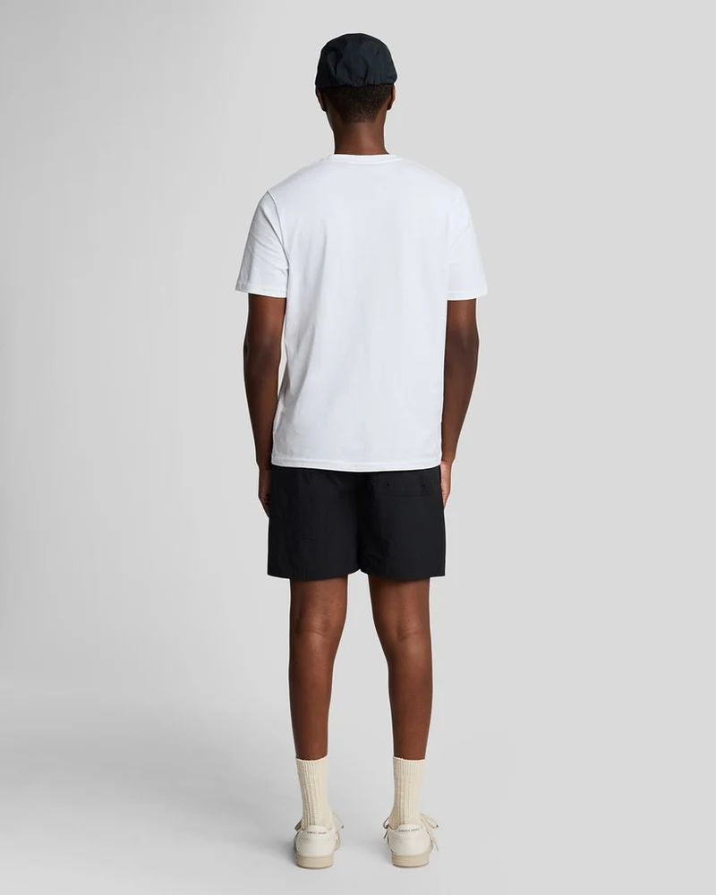 Lyle & Scott Herren-Badeshorts | Tiefschwarz