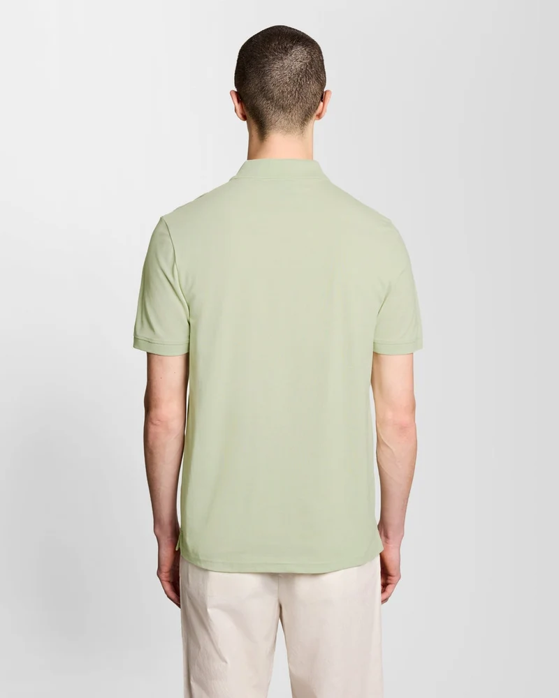 Lyle & Scott Poloshirt für Herren aus feinster Baumwolle | Zartes Grün