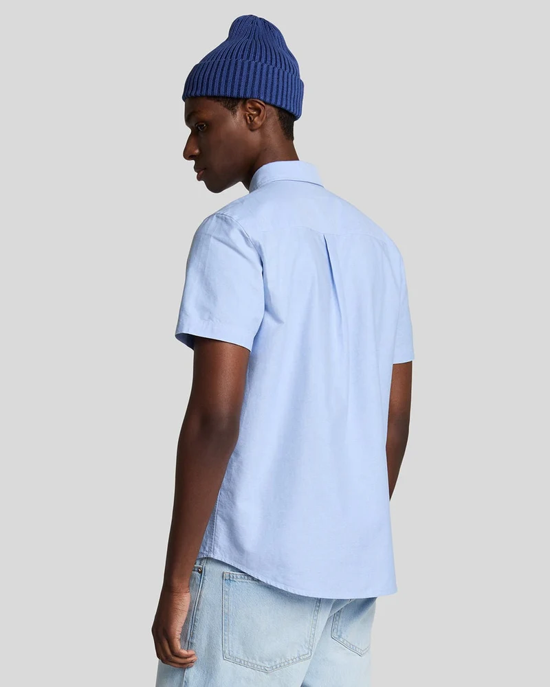 Lyle & Scott Herren-Oxfordhemd mit kurzen Ärmeln | Riviera
