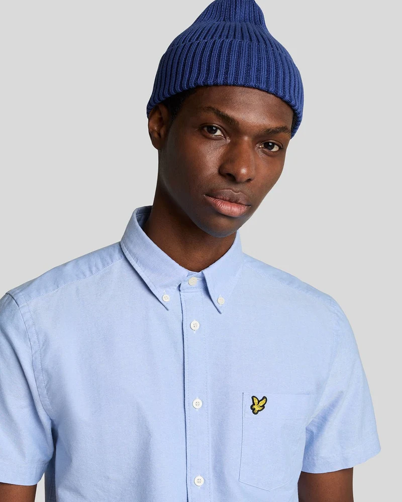 Lyle & Scott Herren-Oxfordhemd mit kurzen Ärmeln | Riviera