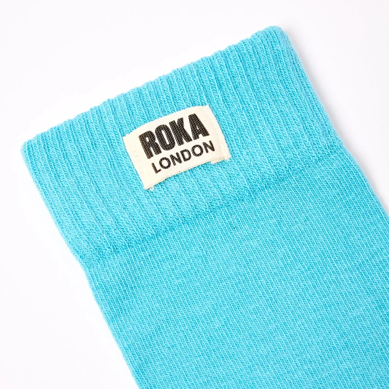 ROKA Wimbledon Bio-Baumwollsocken | Aquatic Awe
