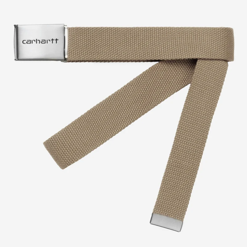 Carhartt WIP Herren-Gürtel mit Chromclip | Leder