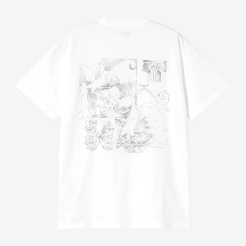 Carhartt WIP Okniceok 02 Herren-T-Shirt | Weiß