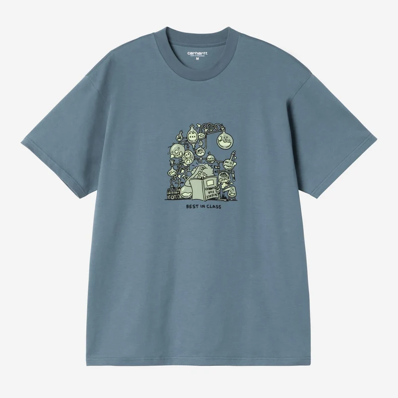 Carhartt WIP Beaker Herren-T-Shirt | Angelite