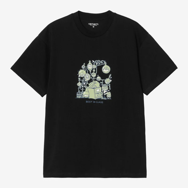 Carhartt WIP Beaker Herren-T-Shirt | Schwarz