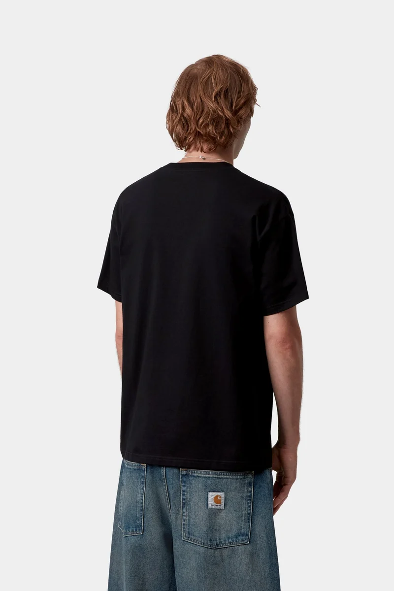 Carhartt WIP Beaker Herren-T-Shirt | Schwarz