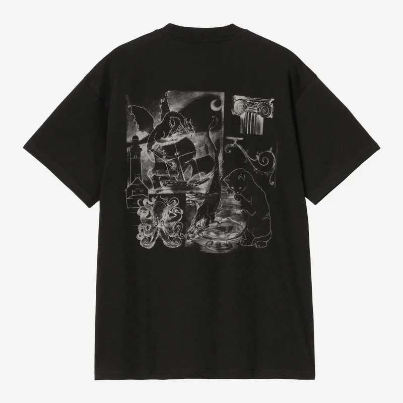 Carhartt WIP Okniceok 02 Herren-T-Shirt | Schwarz