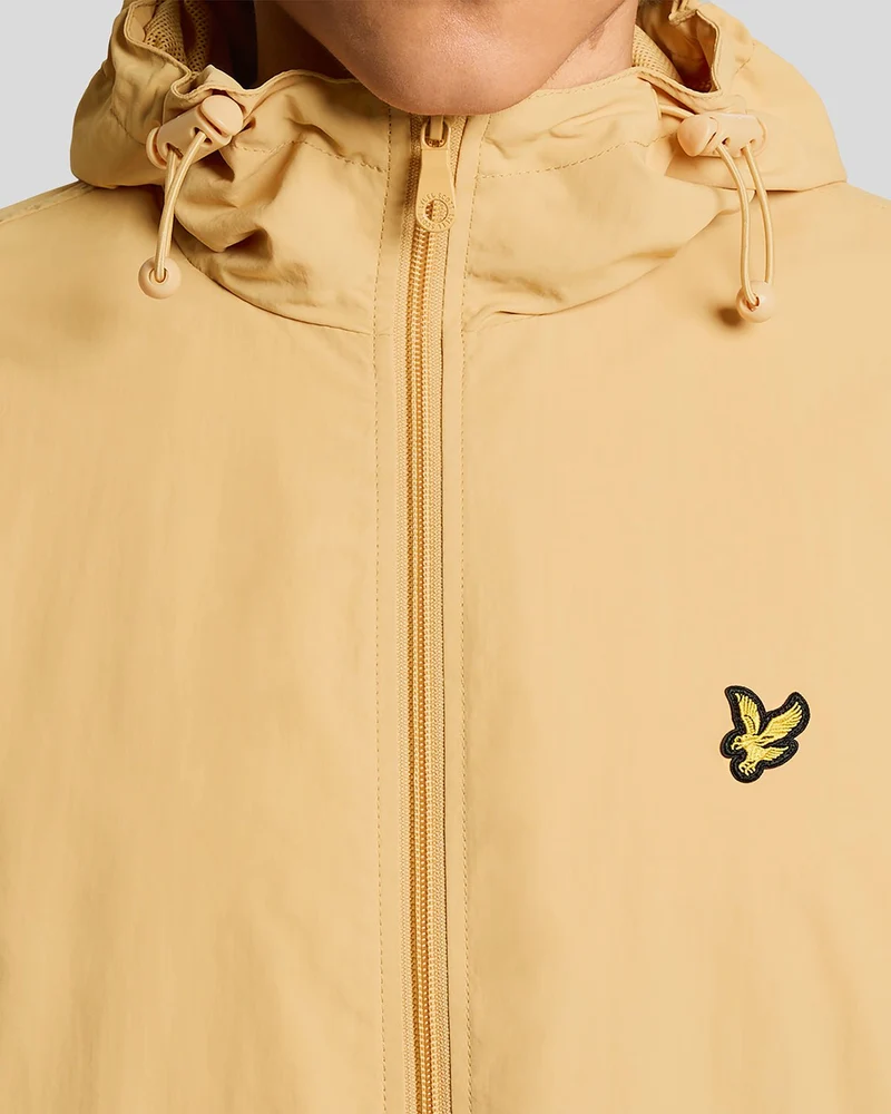 Lyle & Scott Herren-Kapuzenjacke, wasserabweisend | Wabenmuster