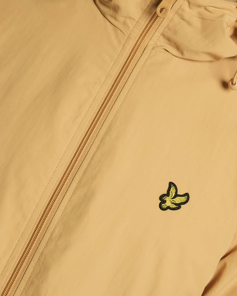 Lyle & Scott Herren-Kapuzenjacke, wasserabweisend | Wabenmuster