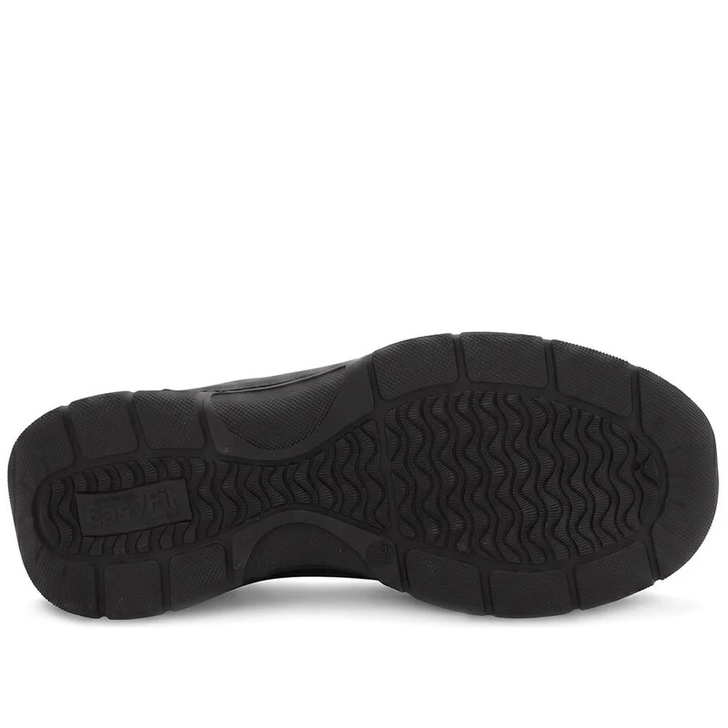Extra Wide Zip & Lace Trainers - BETRINA / 329 761 - Black