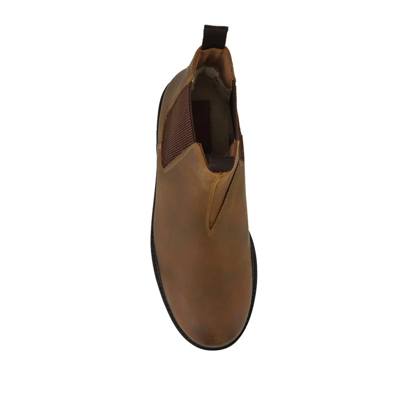 Hamburg Leather Waterproof Chelsea Boots - HAMBURG / 327 847 - Tan