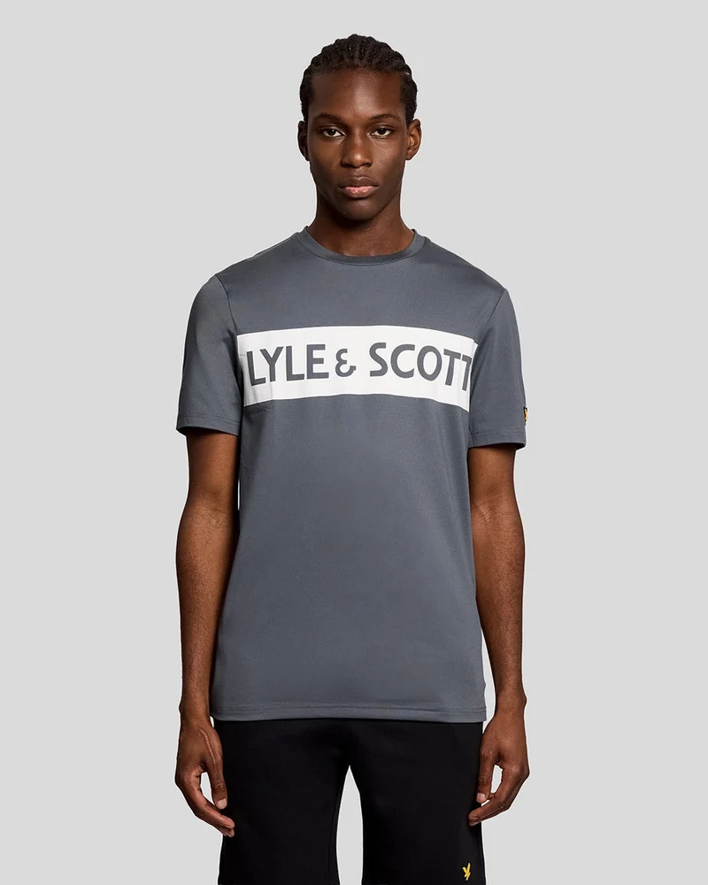 Lyle & Scott Herren-Sport-T-Shirt mit Brustlogo | Turbulence