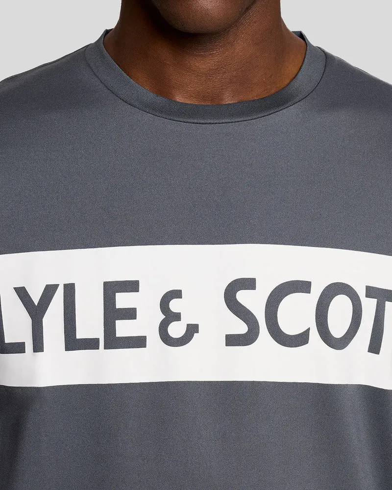 Lyle & Scott Herren-Sport-T-Shirt mit Brustlogo | Turbulence