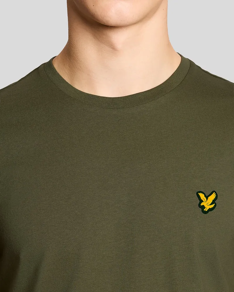 Lyle & Scott Herren-Sport-T-Shirt mit kurzen Ärmeln | Kaktusgrün
