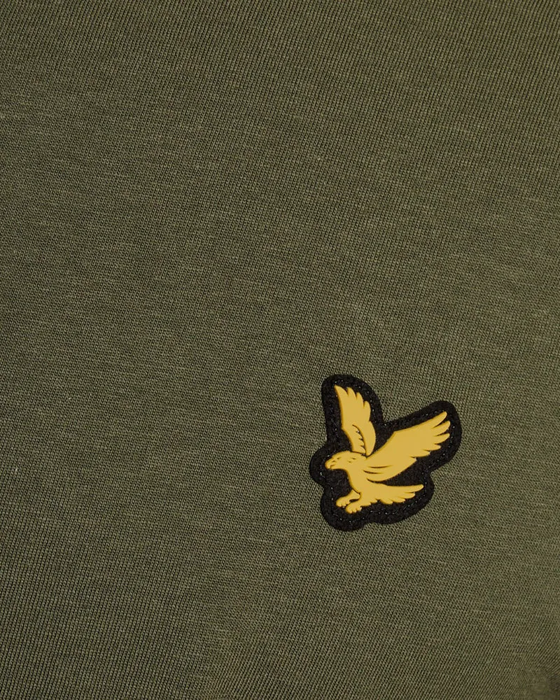 Lyle & Scott Herren-Sport-T-Shirt mit kurzen Ärmeln | Kaktusgrün