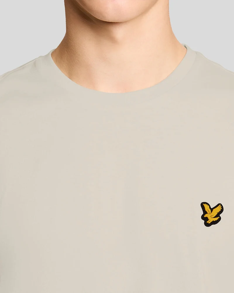 Lyle & Scott Herren-Sport-T-Shirt mit kurzen Ärmeln | Whitecap Grau