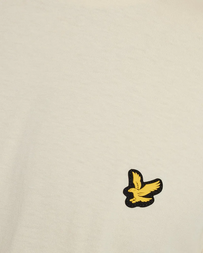 Lyle & Scott Herren-Sport-T-Shirt mit kurzen Ärmeln | Whitecap Grau