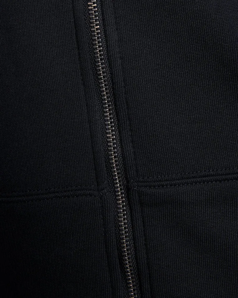Lyle & Scott Herren-Kapuzenpullover aus Baumwolle mit durchgehendem Reißverschluss | Dunkelblau
