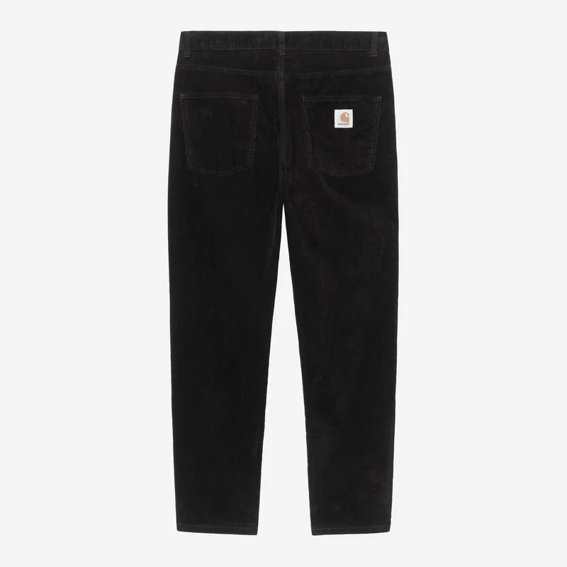 Carhartt WIP Herren Newel Ford Cordhose | Schwarz gewaschen