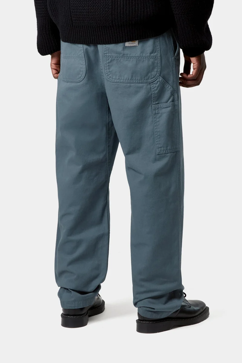 Carhartt WIP Herren Flint Moraga Twill Hose | Büroblau, stückgefärbt