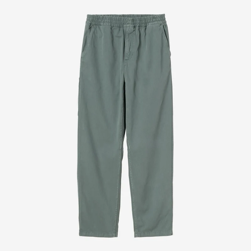 Carhartt WIP Herren Flint Moraga Twill Hose | Samtgrün, stückgefärbt